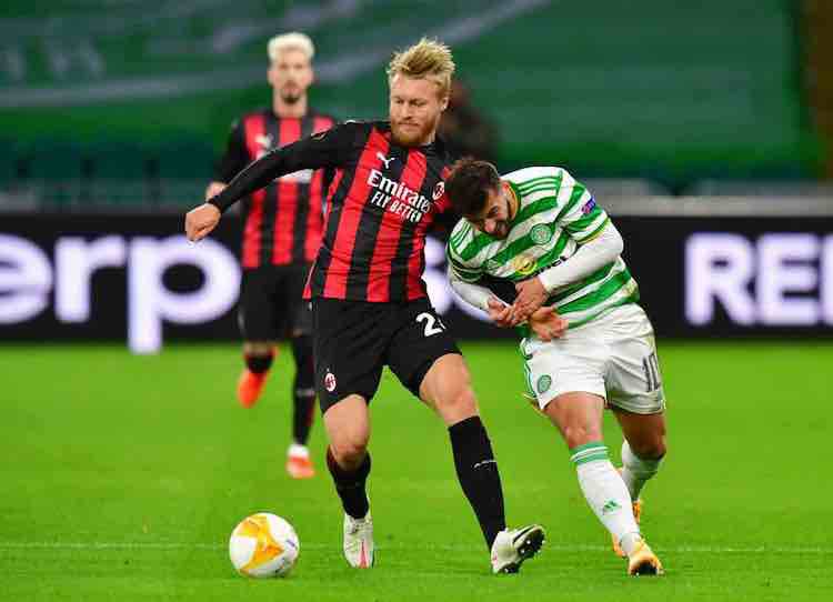 Simon Kjaer post Celtic-Milan