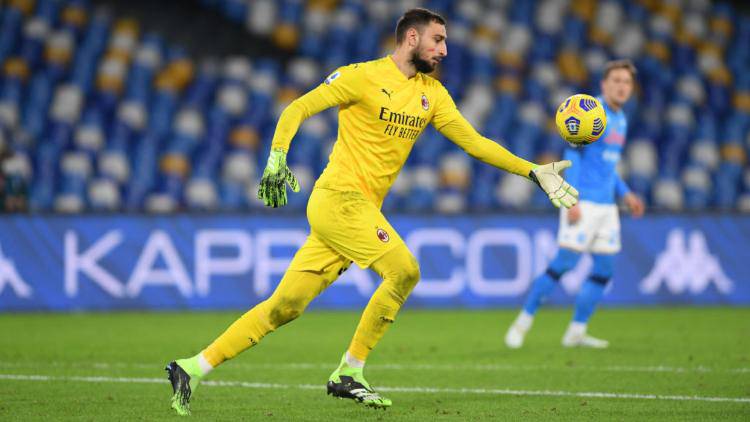 Gigio Donnarumma Milan-Fiorentina