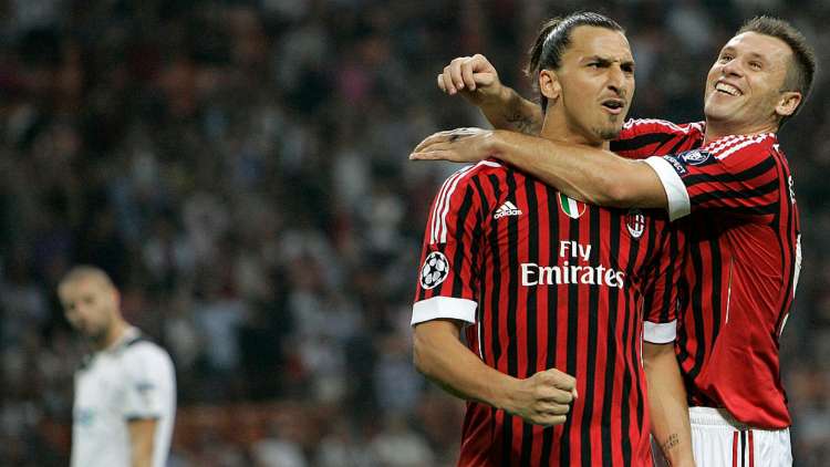 Cassano Milan decimo senza Ibra