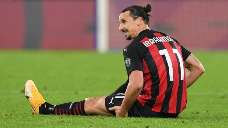 Ibra infortunio tempi di recupero