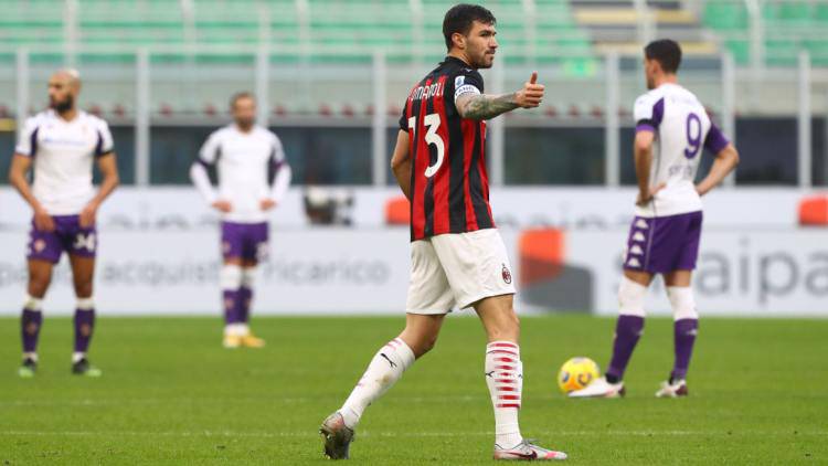 Romagnoli Milan Fiorentina