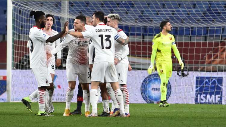 Genoa Milan classifica Serie A