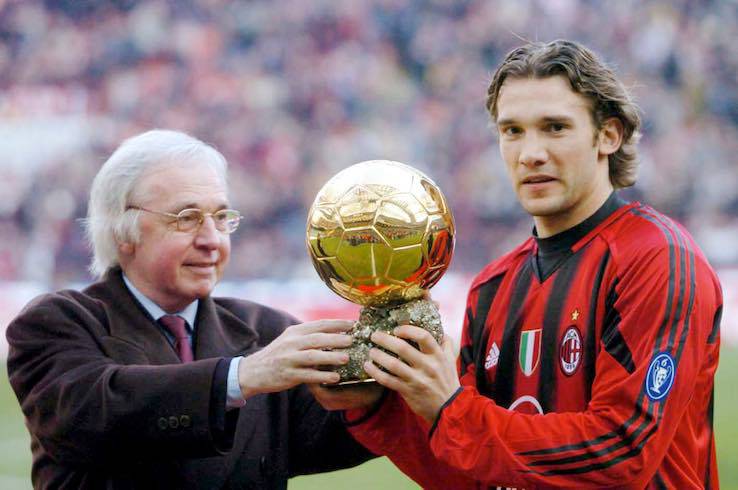Shevchenko Pallone d'Oro