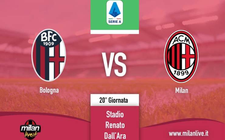 Bologna Milan diretta live