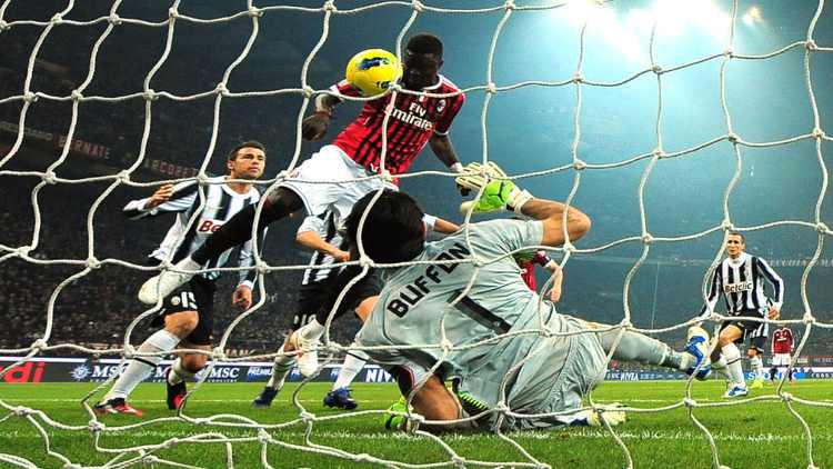 Milan Juventus gol Muntari