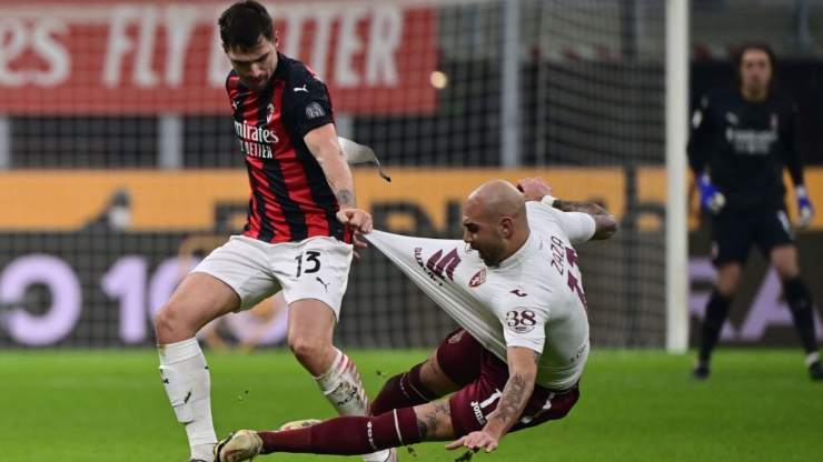 Romagnoli Milan Torino