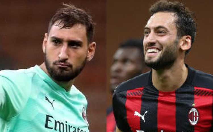 Sondaggio Donnarumma Calhanoglu