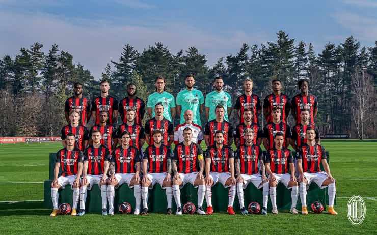 Foto di squadra Milan