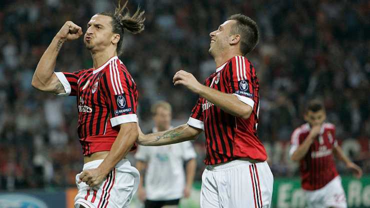 Ibrahimovic Cassano Milan