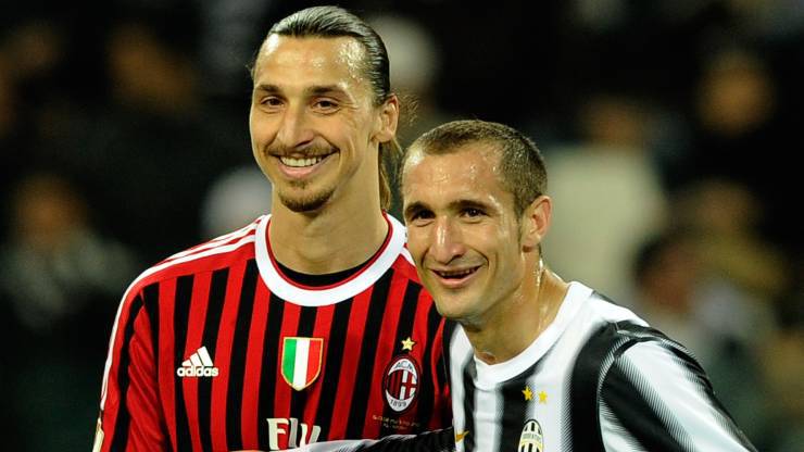 Ibrahimovic Chiellini