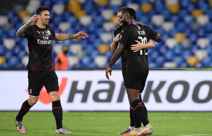 Kessie e Romagnoli formazione Transfermarkt 