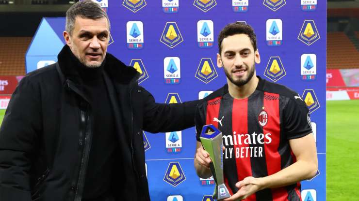 Hakan Calhanoglu Paolo Maldini