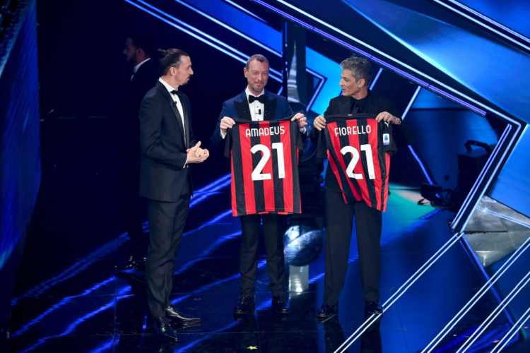 Maglia Milan Amadeus Fiorello