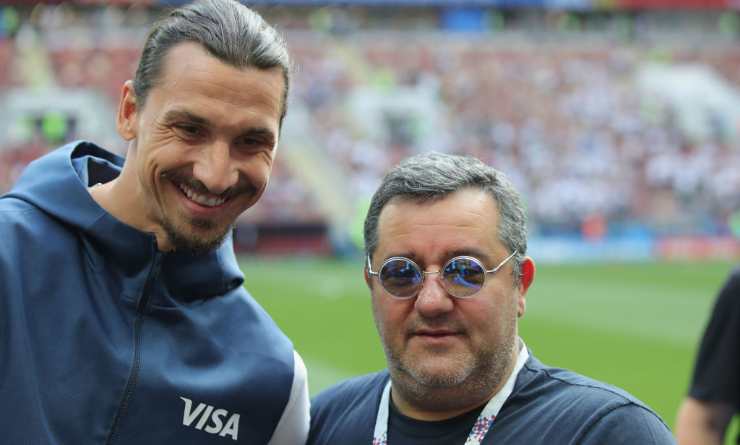 Zlatan Ibrahimovic Mino Raiola