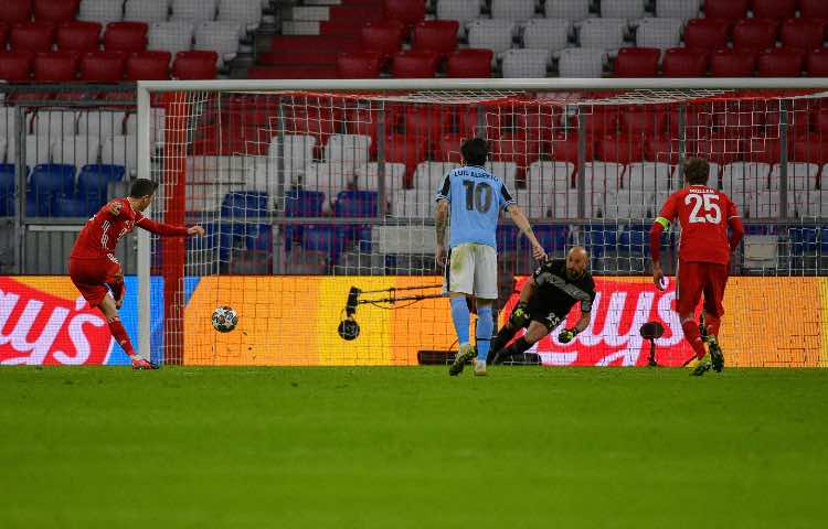 Lewandowski, Bayern Monaco-Lazio 