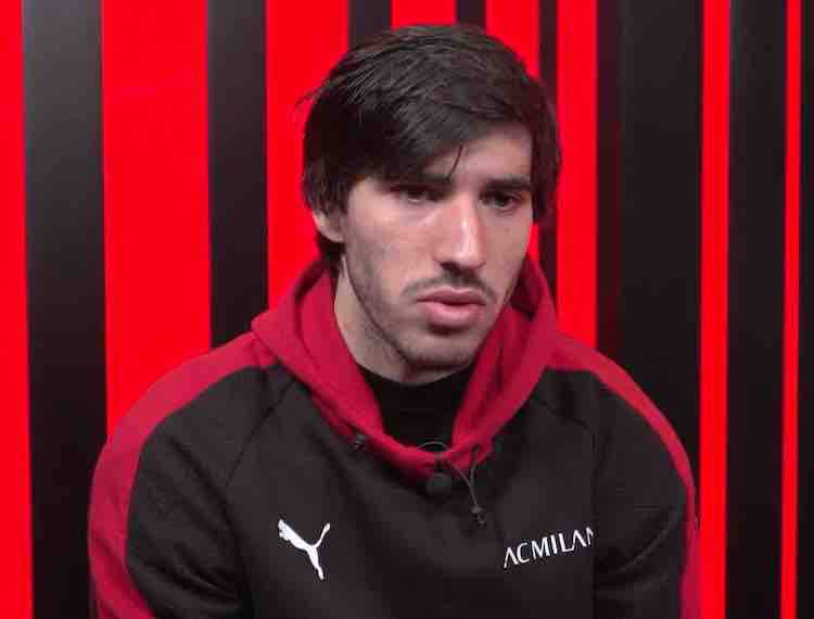 Sandro Tonali a Milan Tv