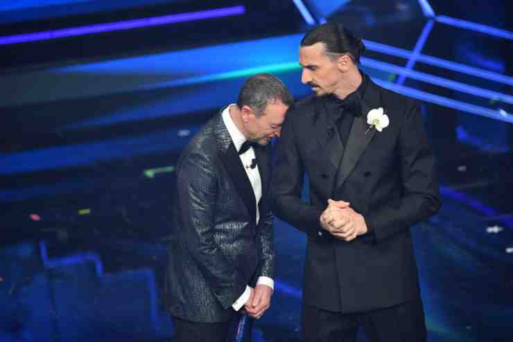 Zlatan Ibrahimovic al Festival di Sanremo