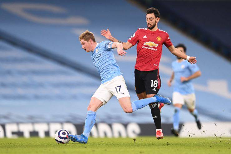 Bruno Fernandes Kevin De Bruyne