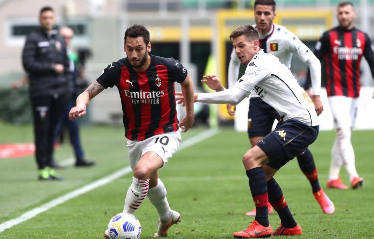 Calhanoglu, Milan-Genoa