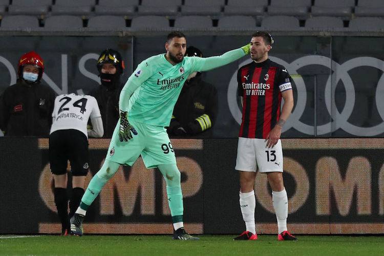 Donnarumma e Romagnoli 