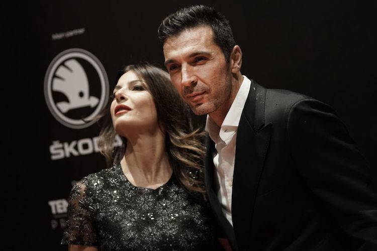 Ilaria D'Amico e Gianluigi Buffon
