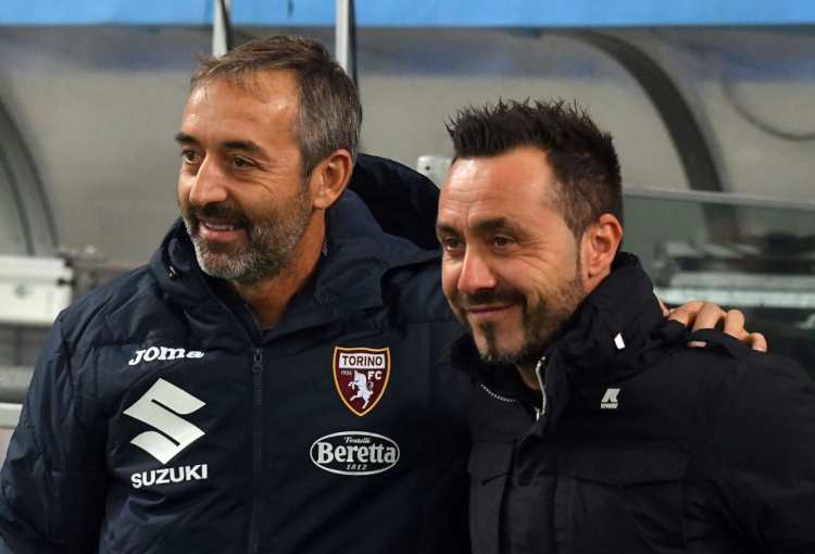 Giampaolo e De Zerbi 