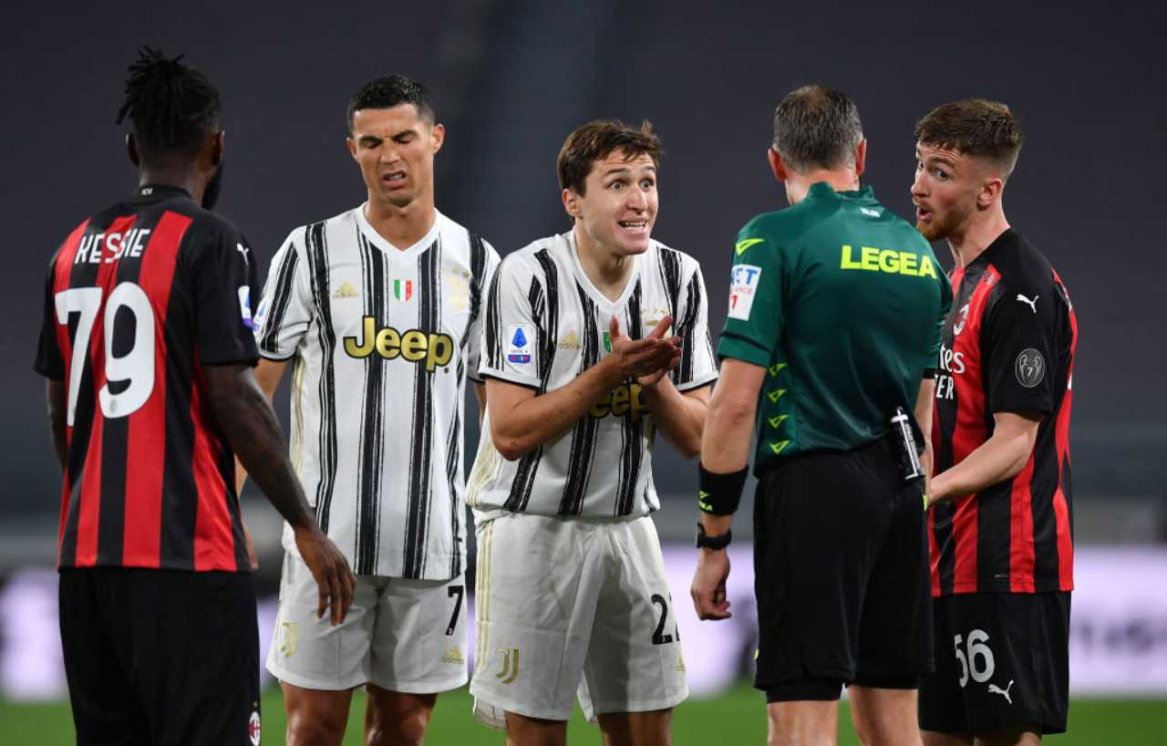 JuveMilan, la moviola VAR decisivo, rigore solare per i rossoneri