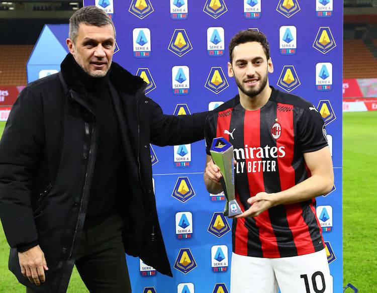 Maldini e Calhanoglu