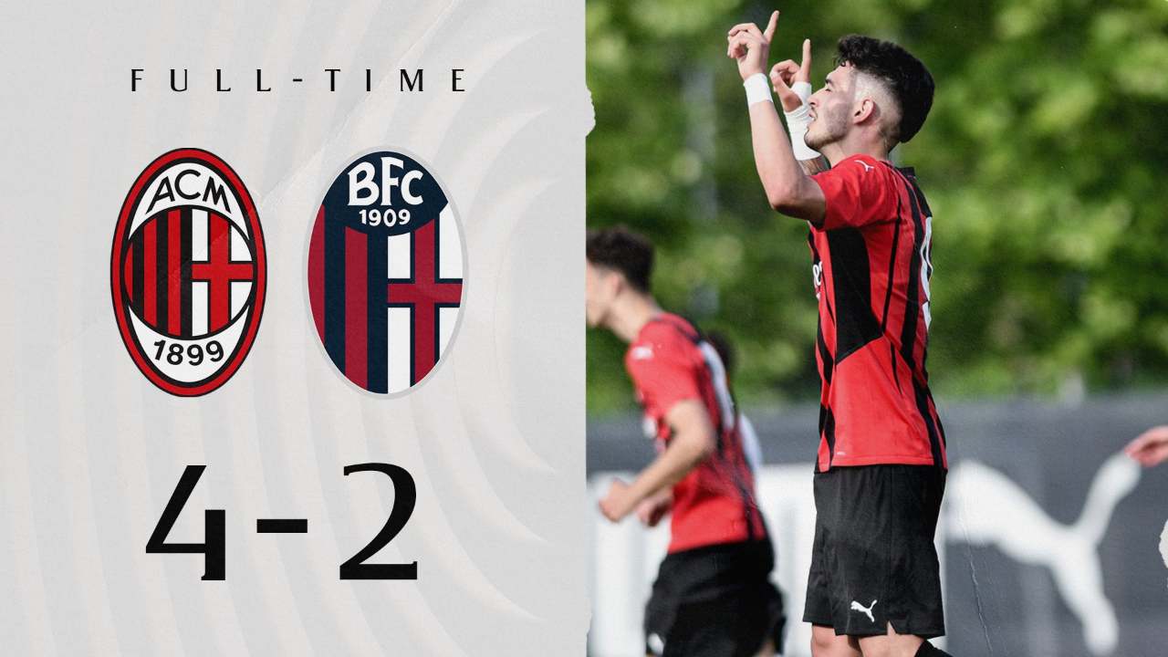 Primavera, MilanBologna 42 terza vittoria consecutiva Primavera, MilanBologna 42 terza vittoria consecutiva