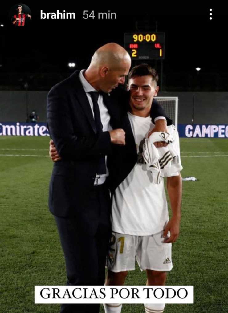 brahim diaz zidane