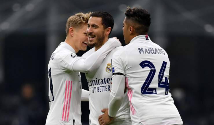 Odegaard Hazard Mariano Diaz