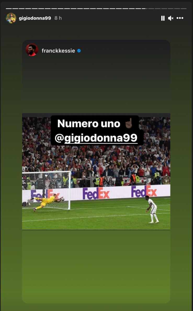 Storia Instagram Kessie