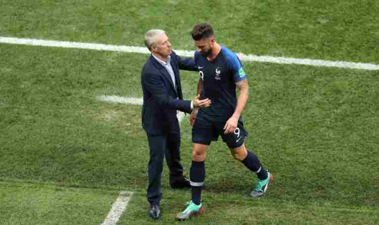 Deschamps e Giroud