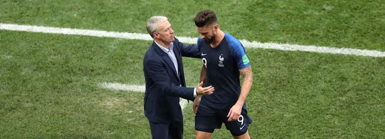 Deschamps e Giroud