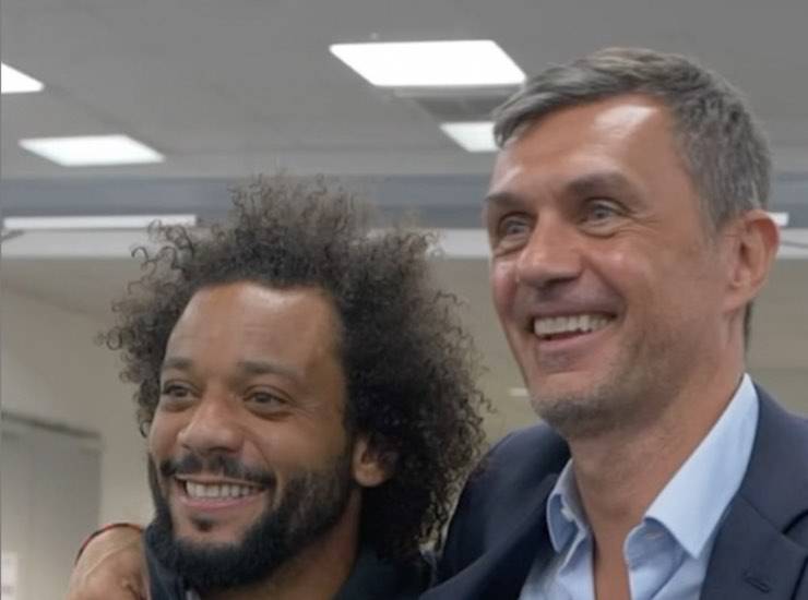 Marcelo e Paolo Maldini