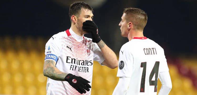 Alessio Romagnoli e Andrea Conti