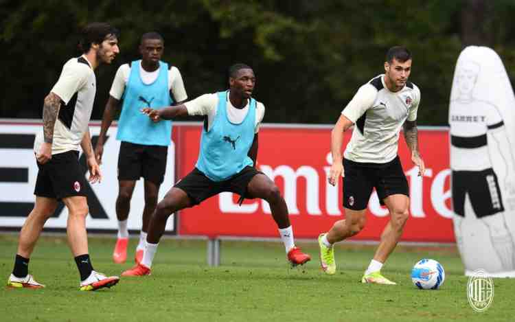 Allenamento Milan