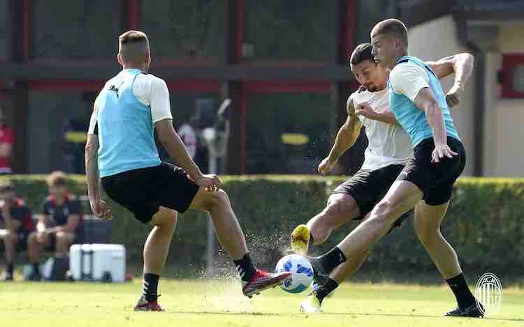 Allenamento Milan 