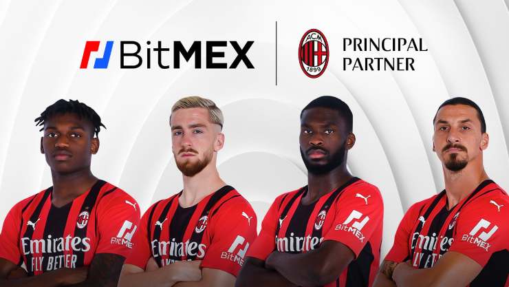 AC Milan Bitmex sponsor