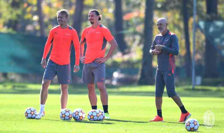 Kjaer, Ibra e Pioli