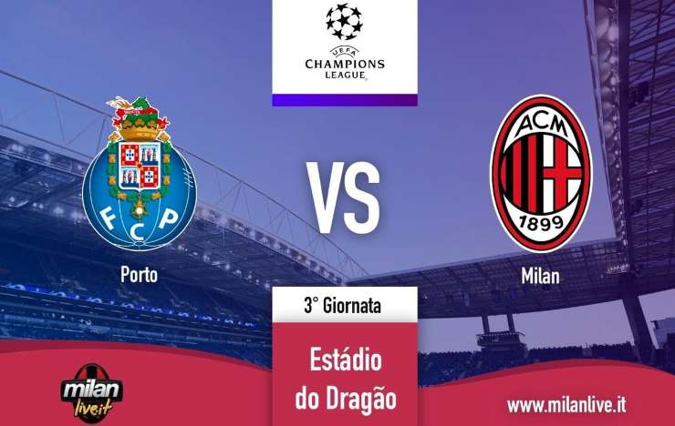 live porto milan diretta risultato in tempo reale