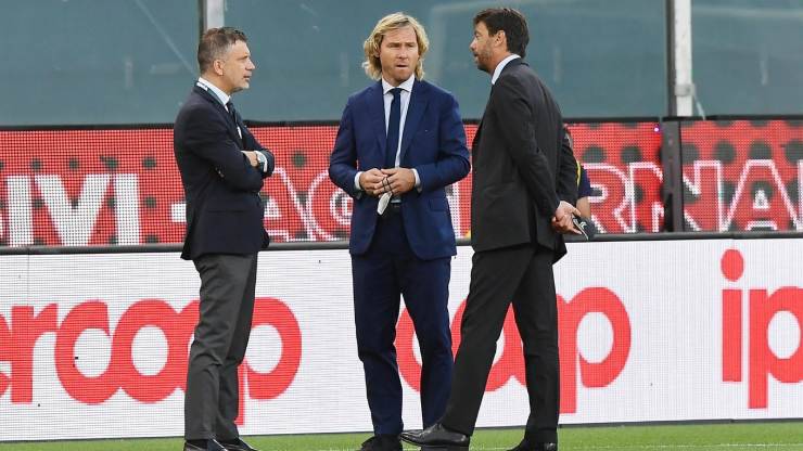 Agnelli Nedved Cherubini Juve