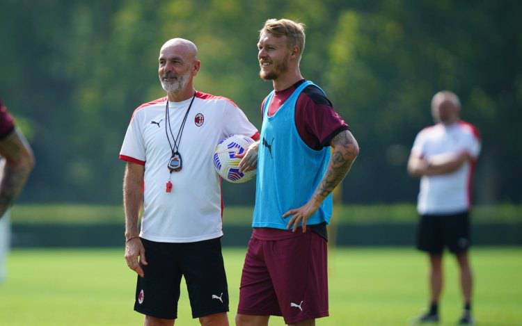 Kjaer e Pioli