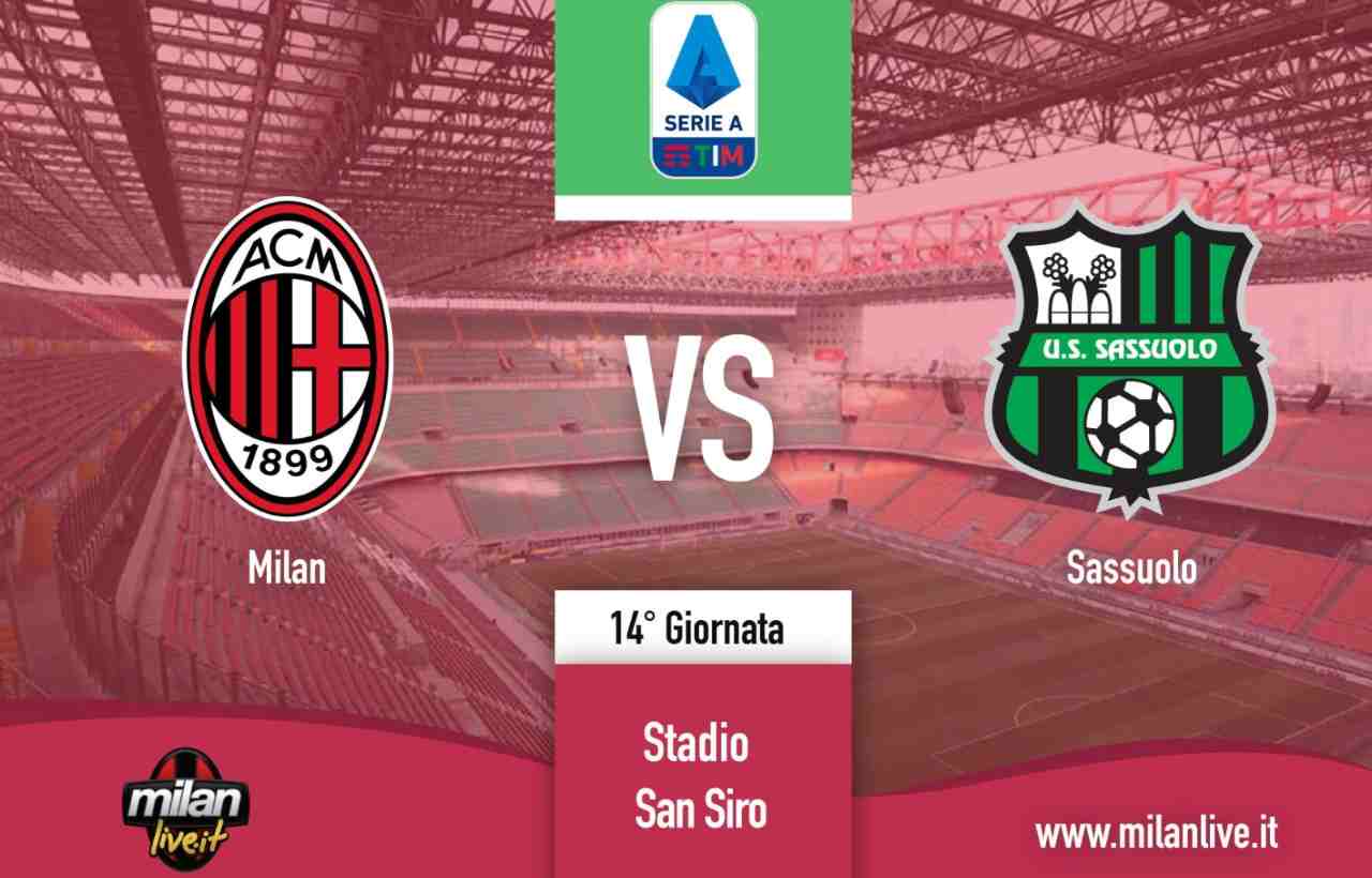 Milan Sassuolo Live