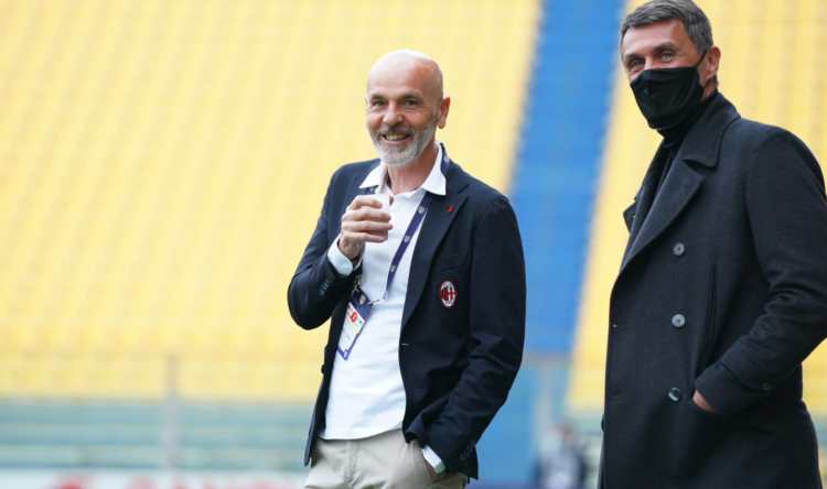 Pioli e Maldini