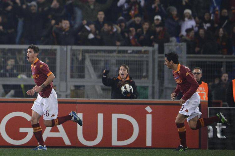 Romagnoli con la Roma