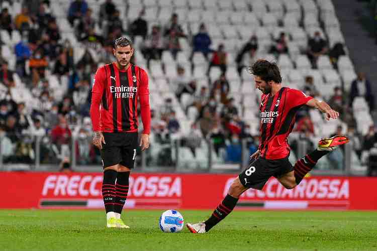 Theo Hernandez e Sandro Tonali 