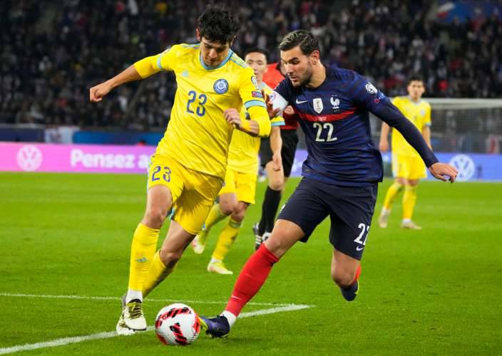 Theo Hernandez con la Nazionale Francese