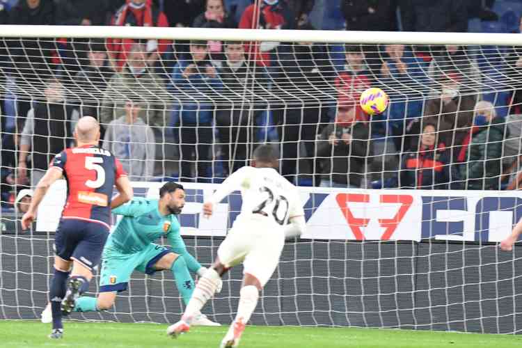 Gol Ibrahimovic Genoa-Milan