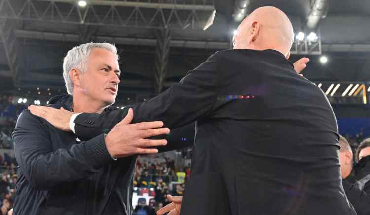 Mourinho e Pioli 